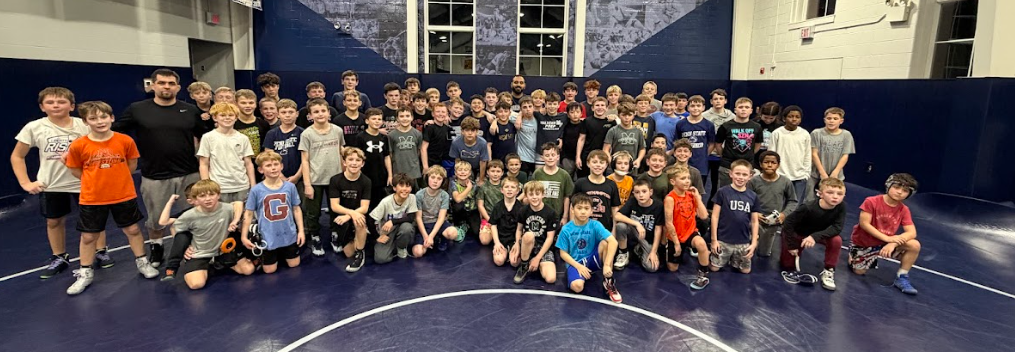 Group Shot of the Students of Chestnut Hill Wrestling Club